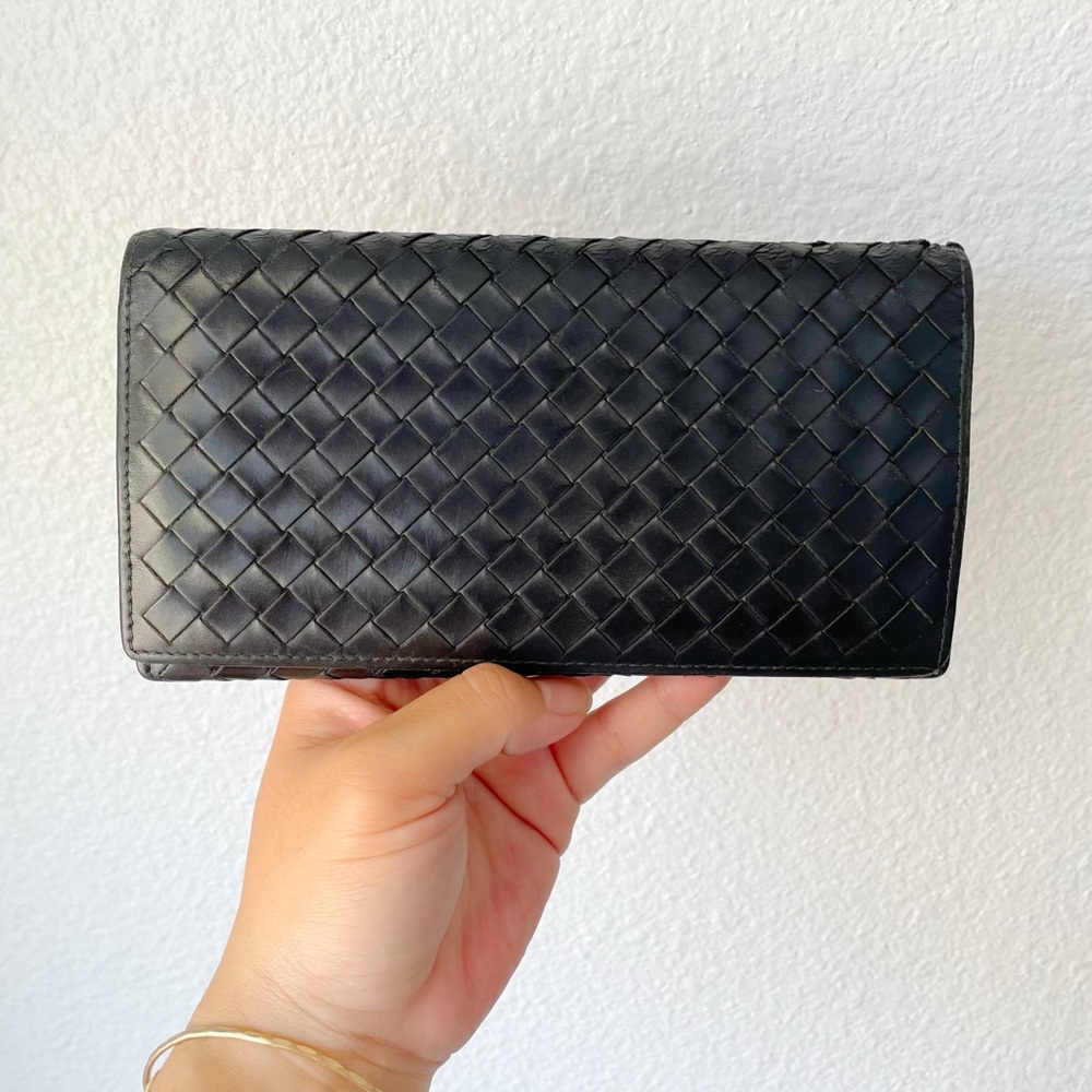 Bottega Veneta Intrecciato Long Wallet